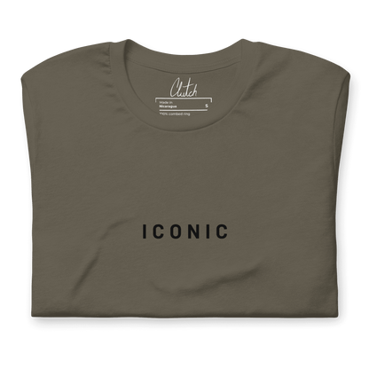 ICONIC | Light Weight Cotton T-shirt - Clutch -