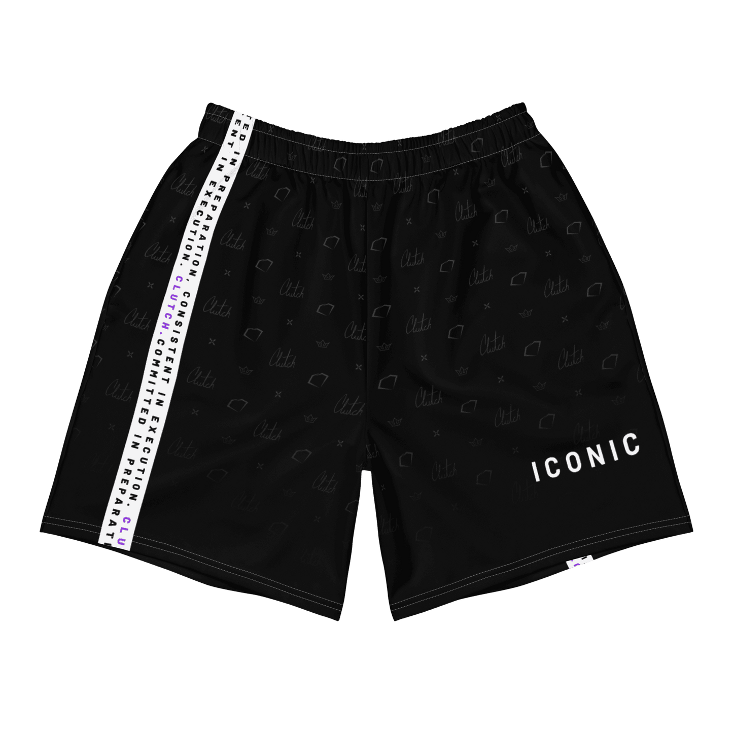 ICONIC | Men's Performance Shorts - Black - Clutch -