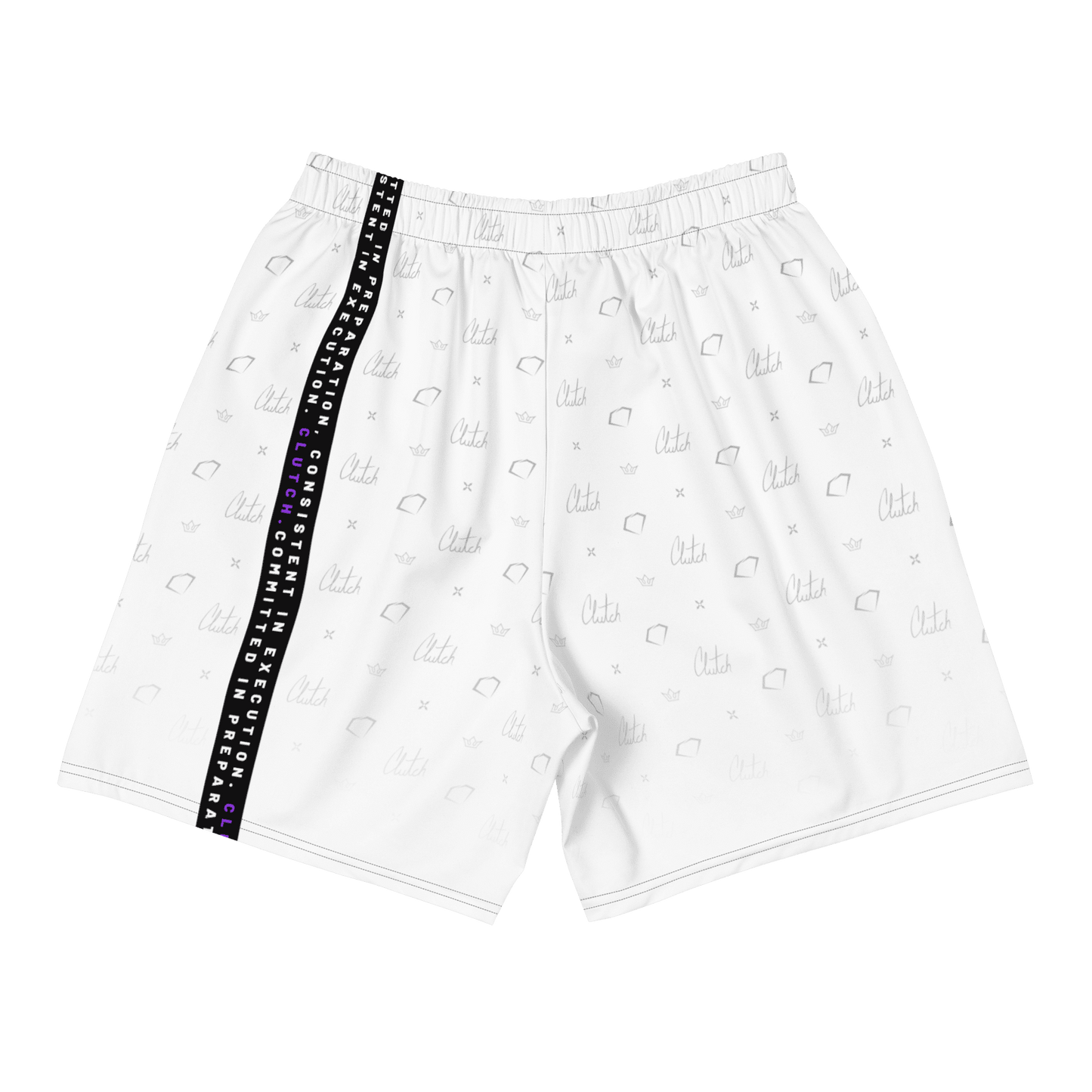 ICONIC | Men's Performance Shorts - White - Clutch -