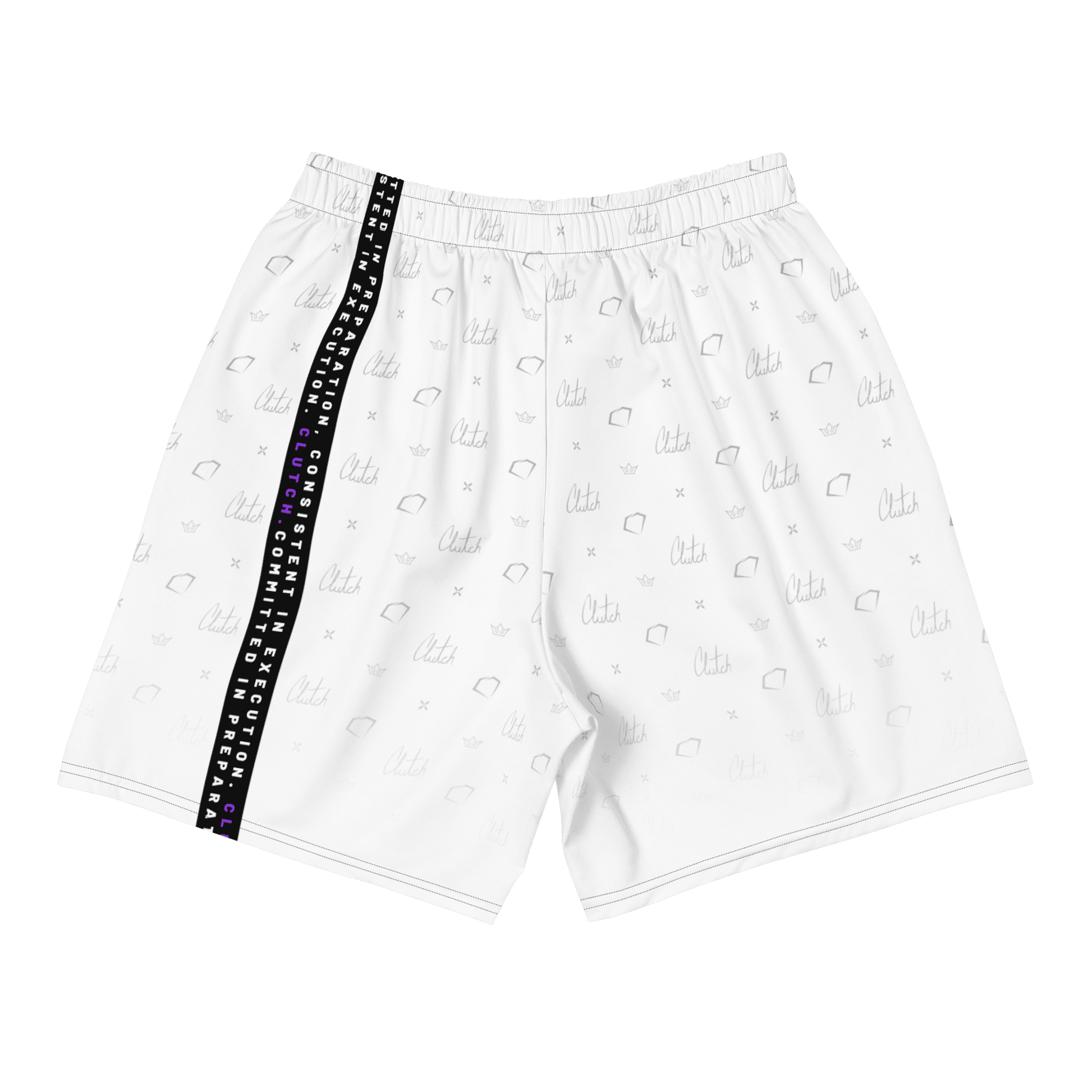 ICONIC | Men's Performance Shorts - White - Clutch -