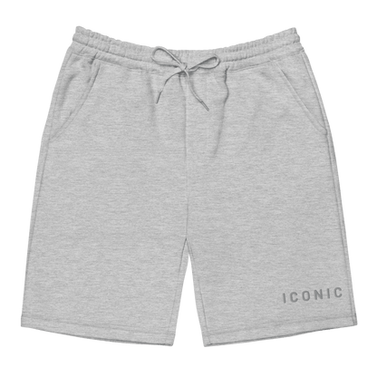 ICONIC | Monochrome Fleece Shorts - Clutch -