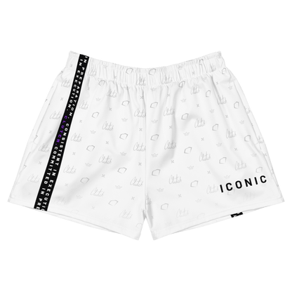 ICONIC | Women’s Performance Shorts - White - Clutch -