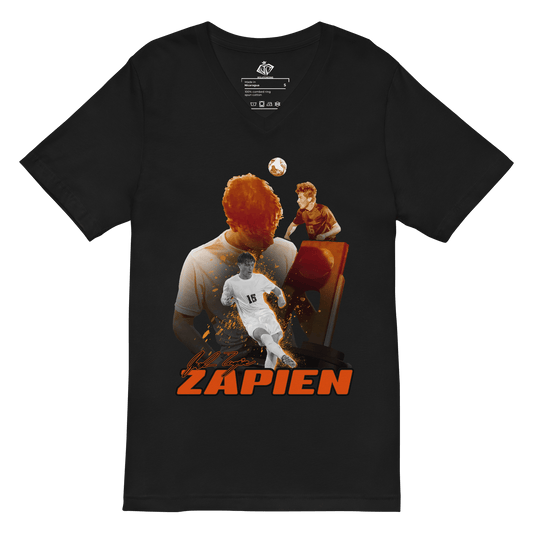 Jacob Zapien | Mural V-neck T-shirt - Clutch -