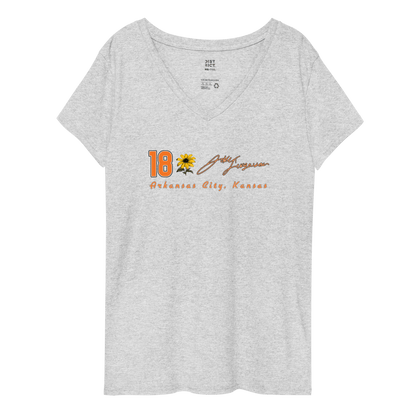 Jake Ferguson | Player Patch V-neck T-shirt - Clutch -