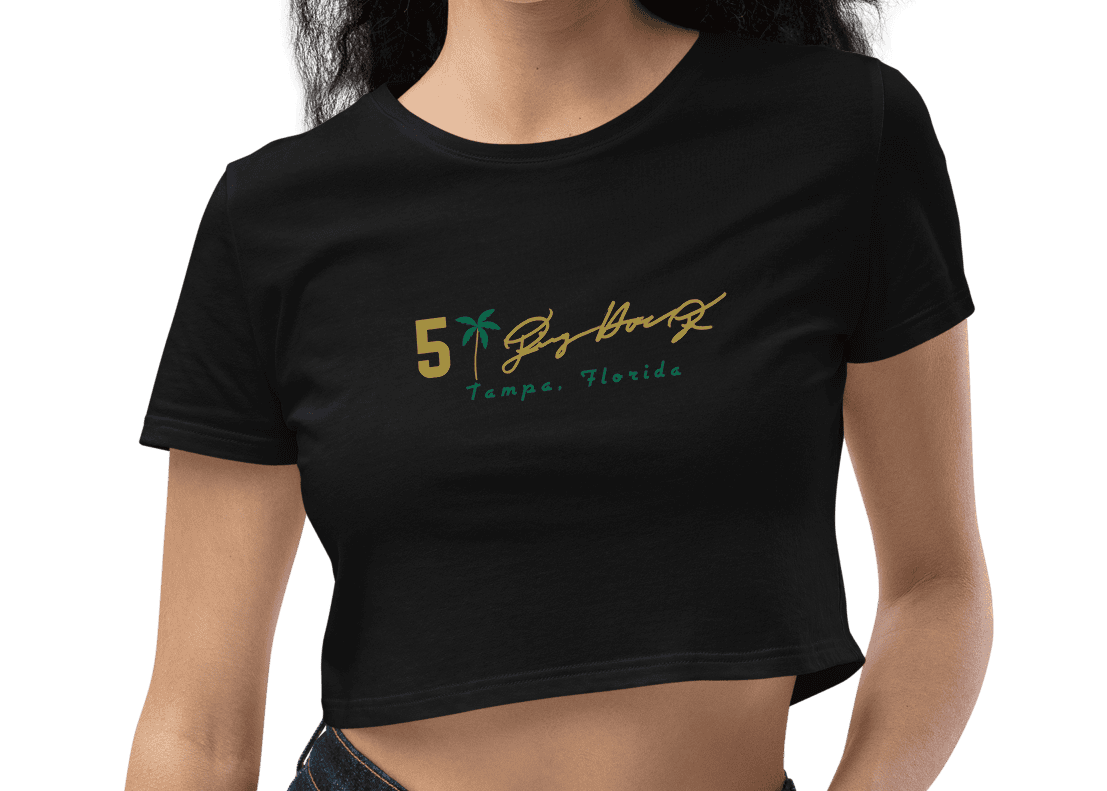 Jimmy Horn Jr. | Player Patch Organic Crop Top - Clutch - Clothing