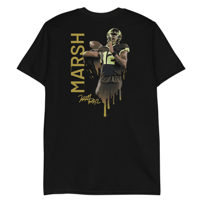 Katravis Marsh | Mural & Patch T-shirt - Clutch - Clothing