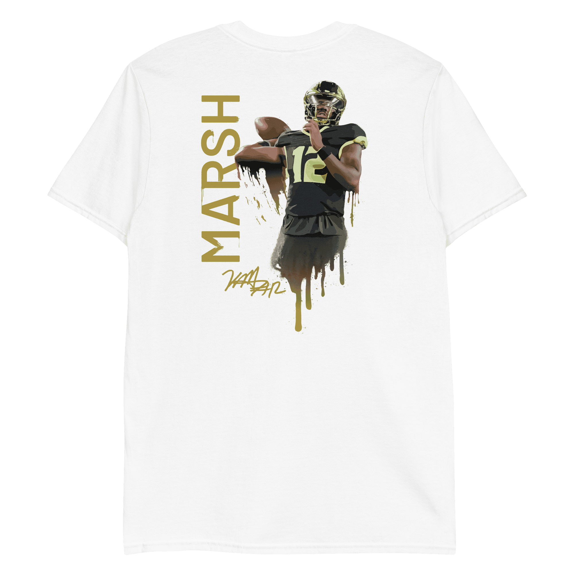 Katravis Marsh | Mural & Patch T-shirt - Clutch - Clothing