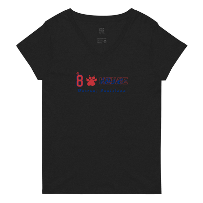 Keivie Rose | Player Patch V-neck T-shirt - Clutch -