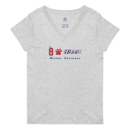 Keivie Rose | Player Patch V-neck T-shirt - Clutch -