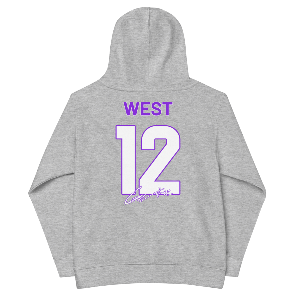 George West | Jersey Style Youth Hoodie