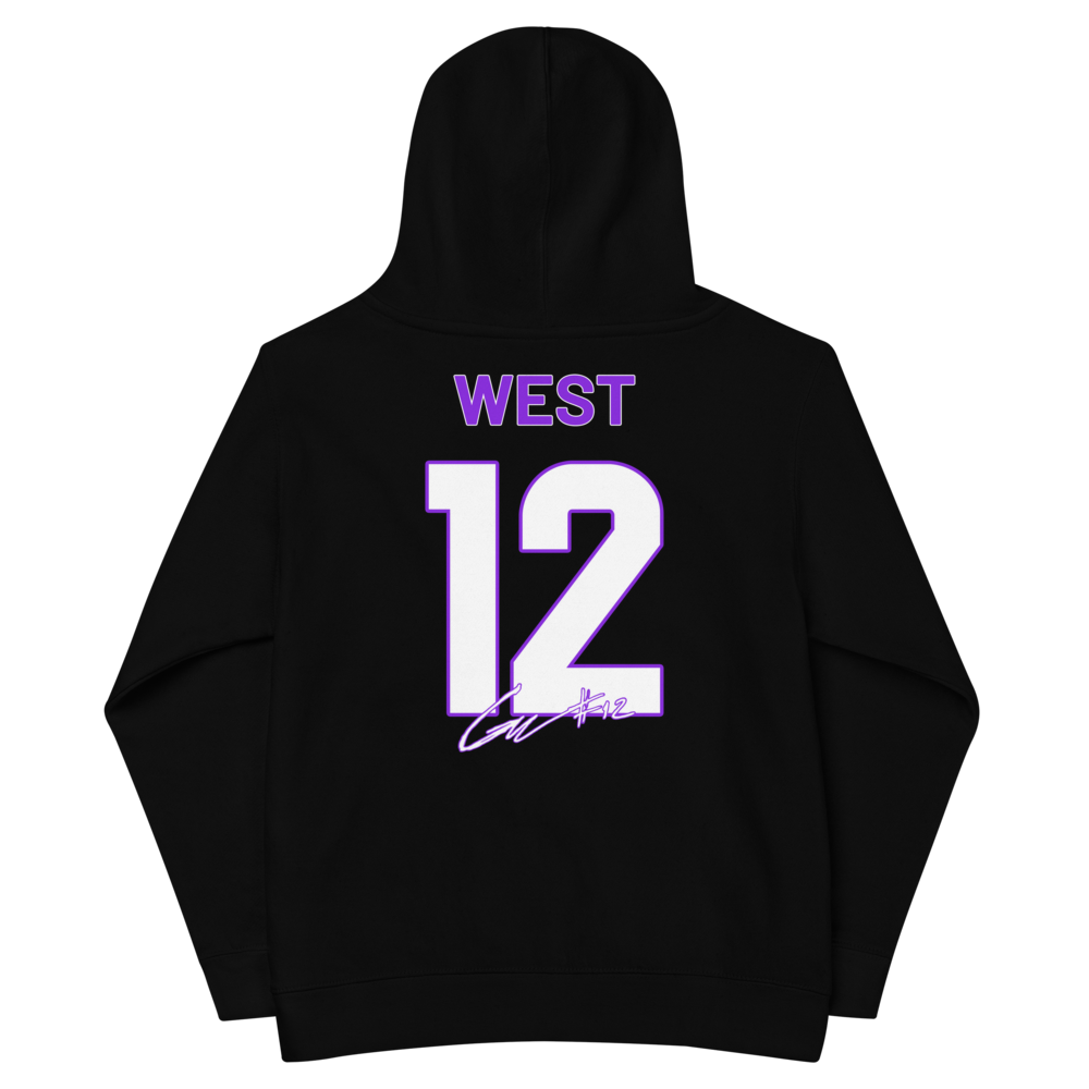 George West | Jersey Style Youth Hoodie