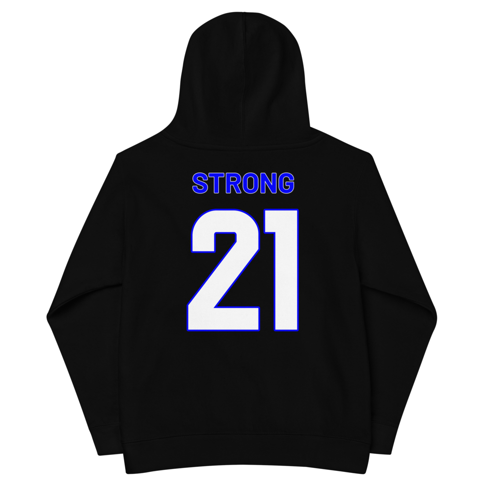 Clare Strong | Jersey Style Youth Hoodie