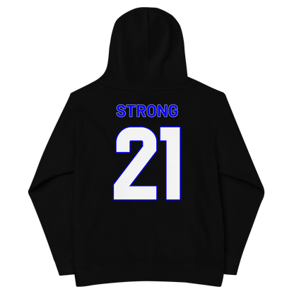 Clare Strong | Jersey Style Youth Hoodie