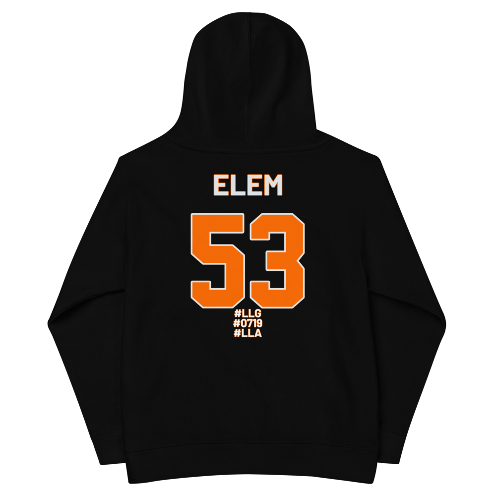 Kelaien Elem | Jersey Style Youth Hoodie