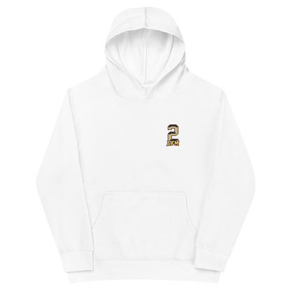 Trace White | Jersey Style Youth Hoodie