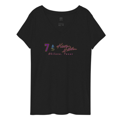 Kristen McMillan | Player Patch V-neck T-shirt - Clutch -