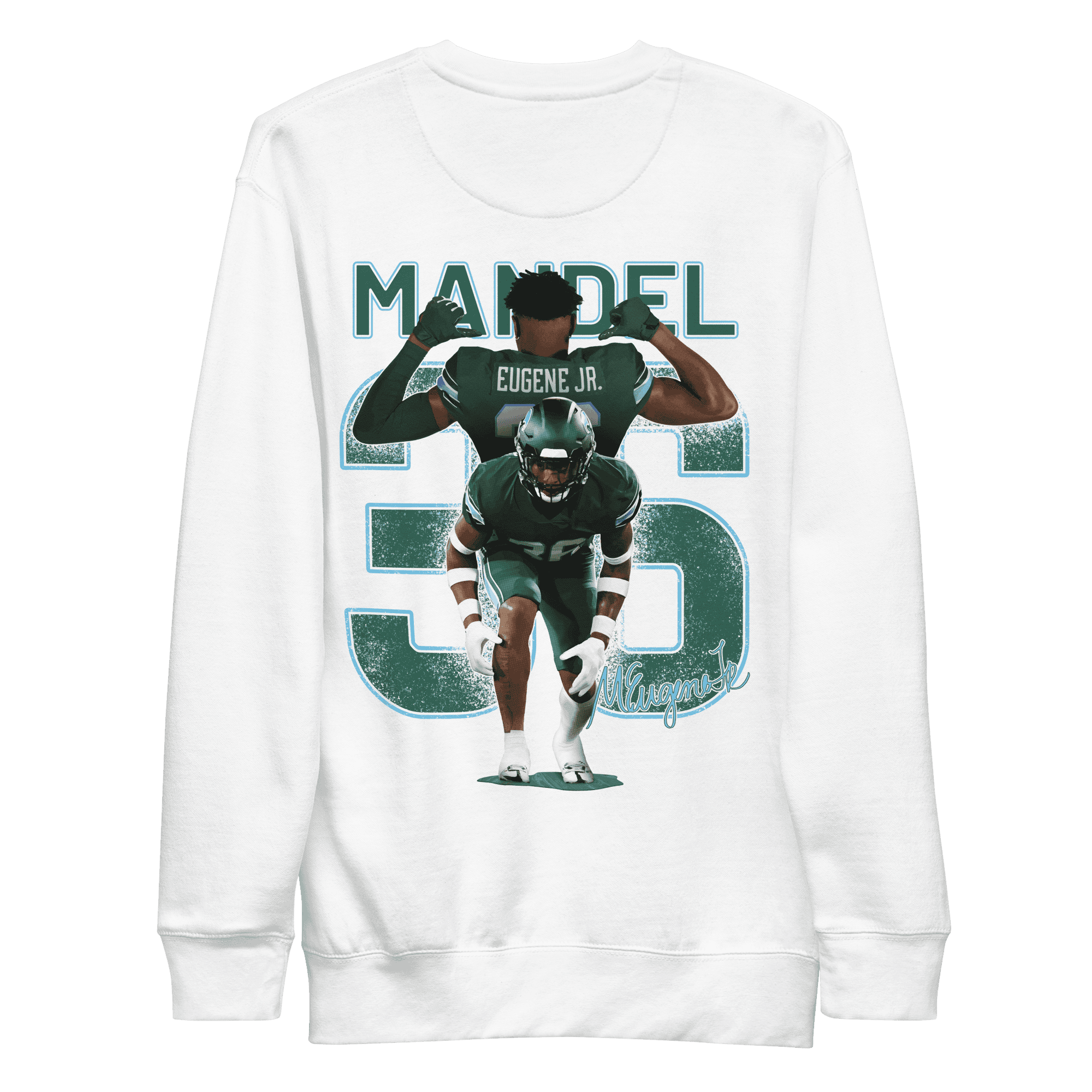 Mandel Eugene Jr. | Mural Crewneck Sweatshirt - Clutch -