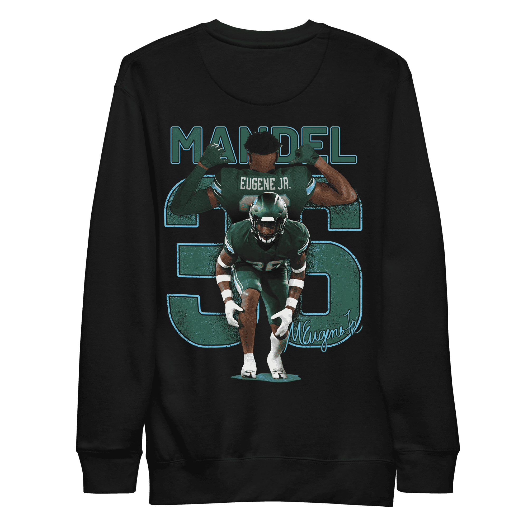 Mandel Eugene Jr. | Mural Crewneck Sweatshirt - Clutch -