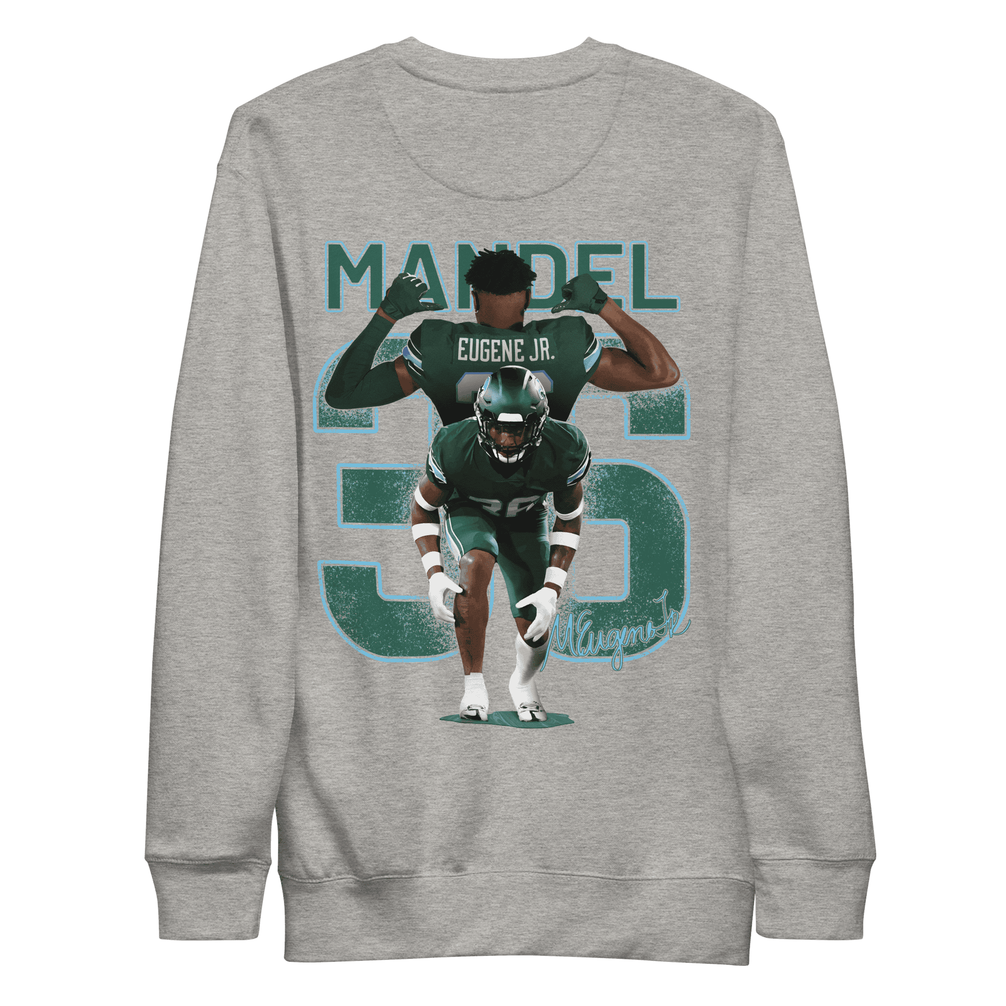 Mandel Eugene Jr. | Mural Crewneck Sweatshirt - Clutch -