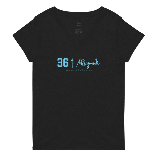 Mandel Eugene Jr. | Player Patch V-neck T-shirt - Clutch -