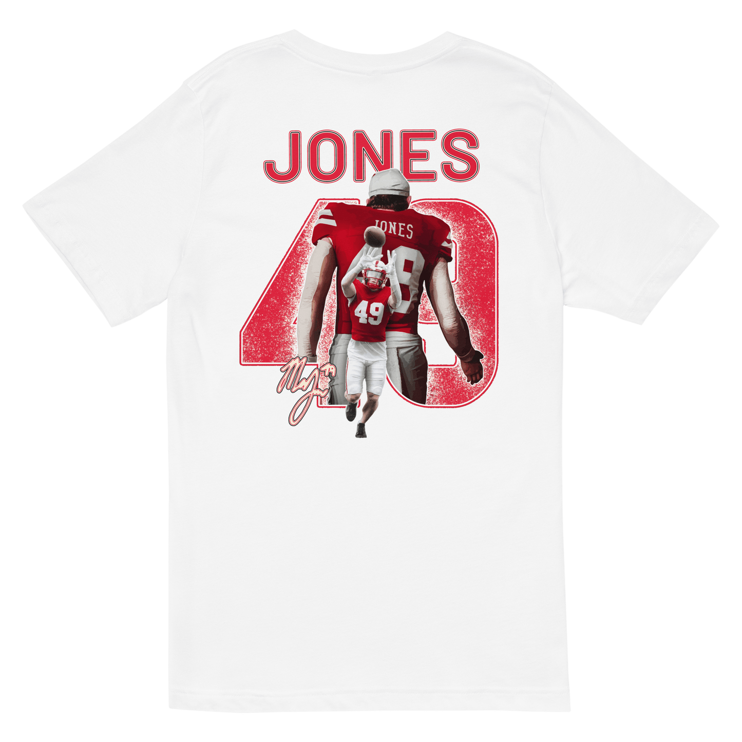 Mason Jones | Mural & Patch V-neck T-shirt - Clutch -