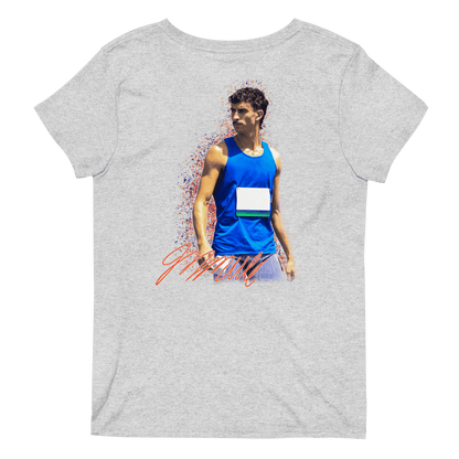 Matthew Mulé | Mural & Patch V-neck T-shirt - Clutch -