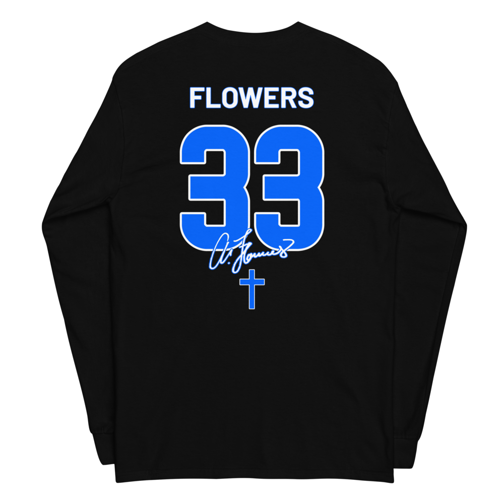 Amerie Flowers | Jersey Style Long Sleeve Shirt