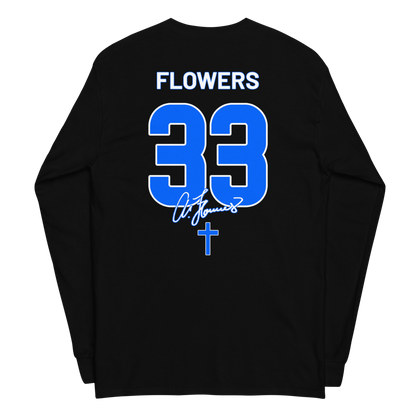 Amerie Flowers | Jersey Style Long Sleeve Shirt