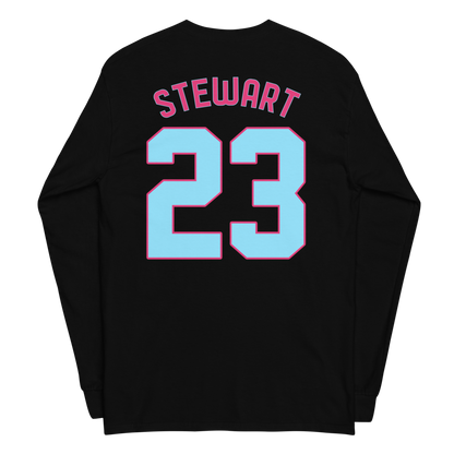 Alexandra Stewart | Jersey Style Long Sleeve Shirt