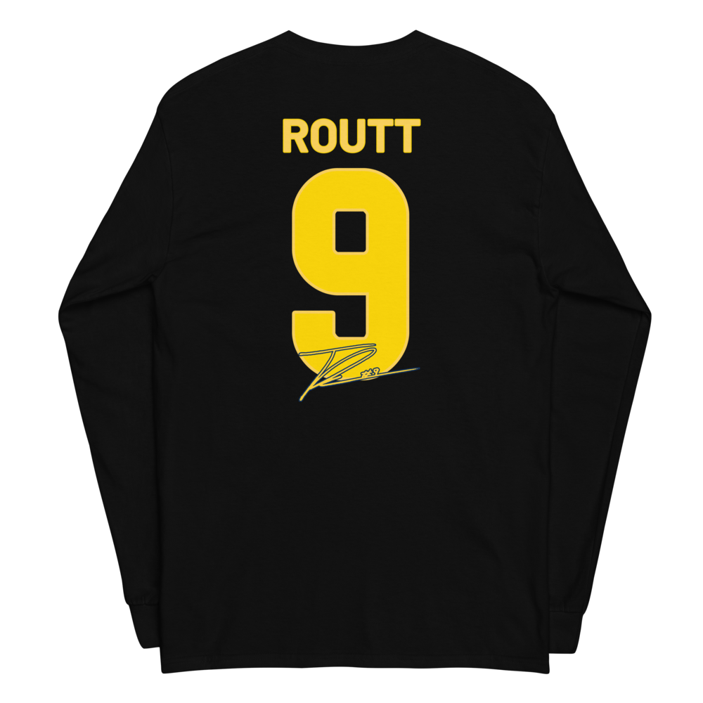 Teegin Routt | Jersey Style Long Sleeve Shirt