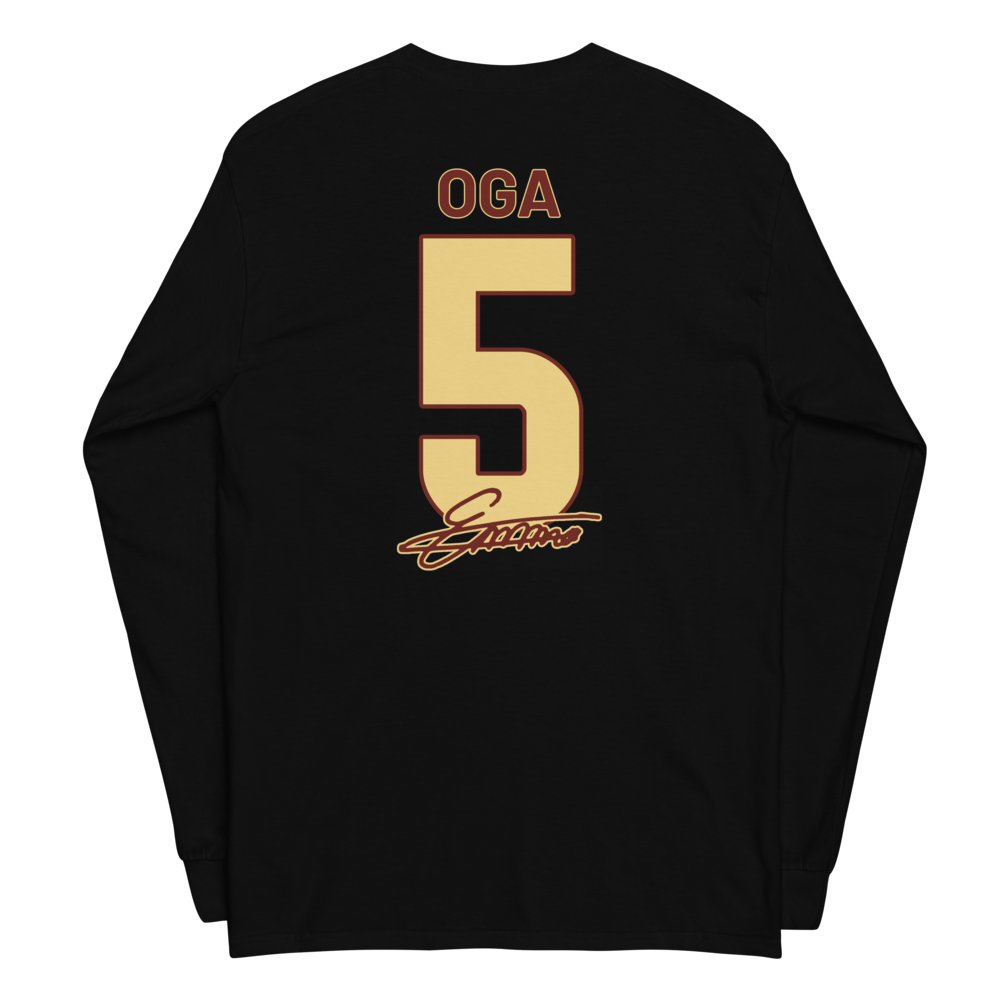 Emmanuella Oga | Jersey Style Long Sleeve Shirt