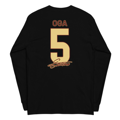 Emmanuella Oga | Jersey Style Long Sleeve Shirt