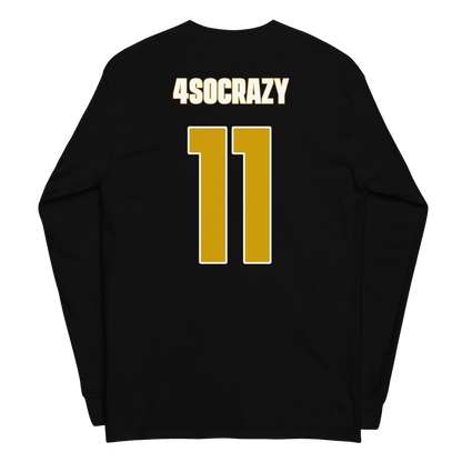 Elijah White | Jersey Style Long Sleeve Shirt