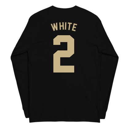 Trace White | Jersey Style Long Sleeve Shirt
