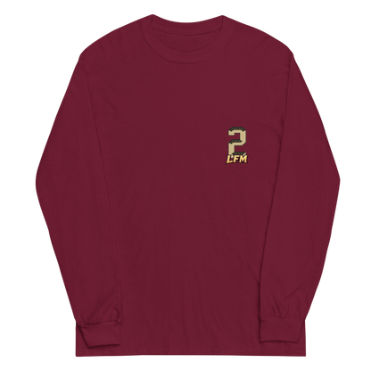 Trace White | Jersey Style Long Sleeve Shirt