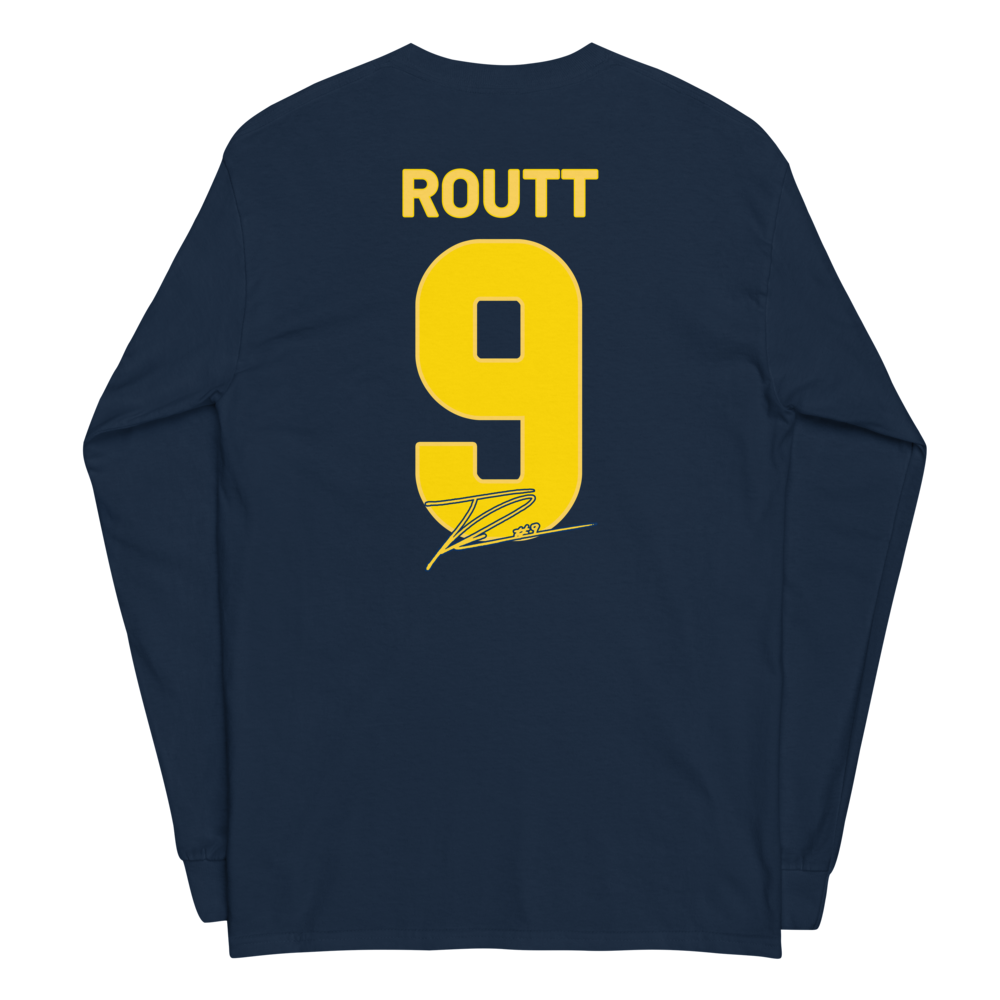 Teegin Routt | Jersey Style Long Sleeve Shirt