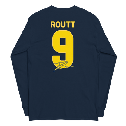 Teegin Routt | Jersey Style Long Sleeve Shirt