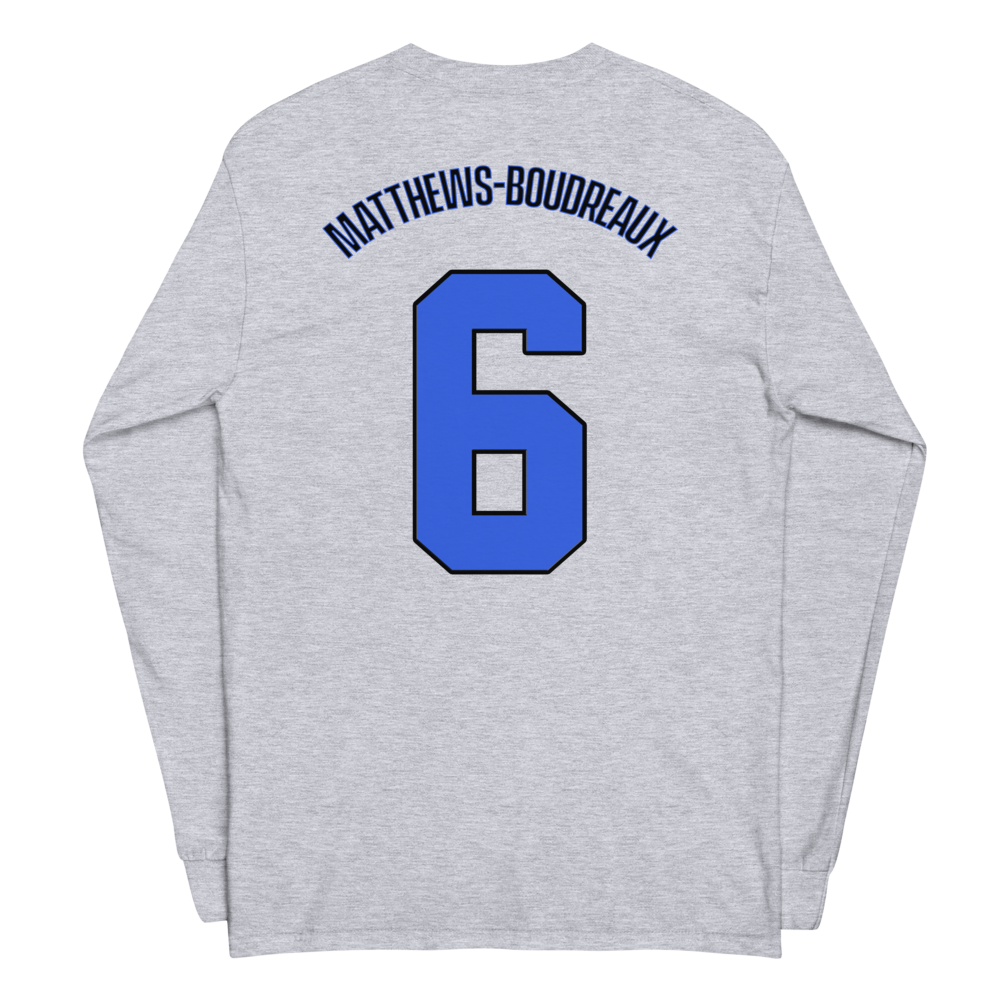 Kade Matthews-Boudreaux | Jersey Style Long Sleeve Shirt