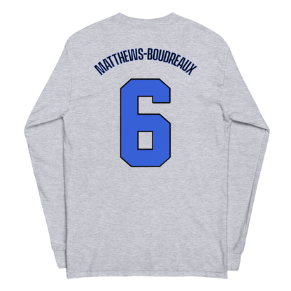 Kade Matthews-Boudreaux | Jersey Style Long Sleeve Shirt