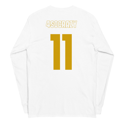 Elijah White | Jersey Style Long Sleeve Shirt