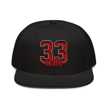 Asher Frisbee | Jersey Style Snapback Hat