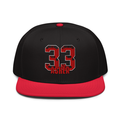 Asher Frisbee | Jersey Style Snapback Hat