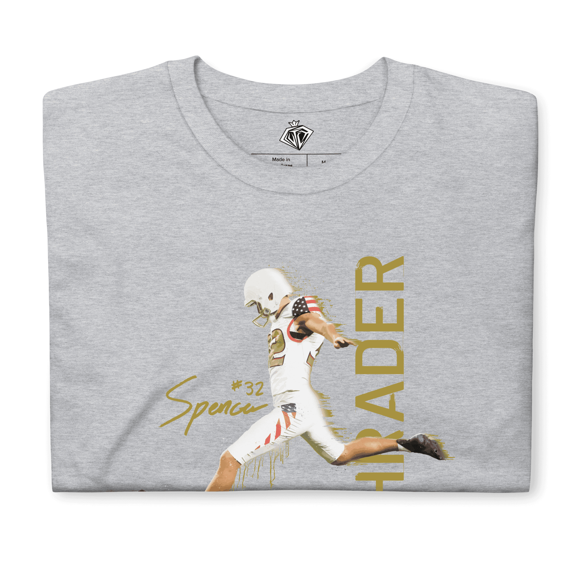 Spencer Shrader | Mural Front Print T-shirt - Clutch - Clothing