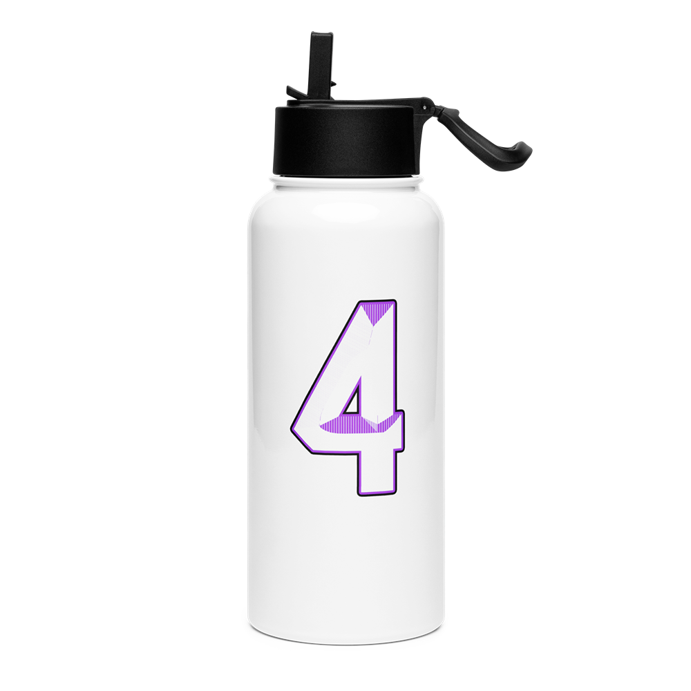 Cedrianna Evans | Jersey Style Stainless Steel Water Bottle