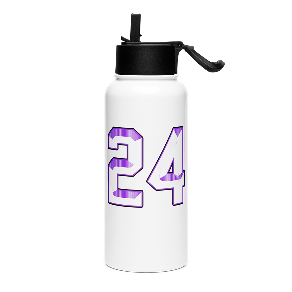 Carrie Hiler | Jersey Style Stainless Steel Water Bottle