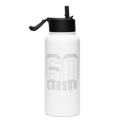 Carson Mattingly | Jersey Style Stainless Steel Water Bottle