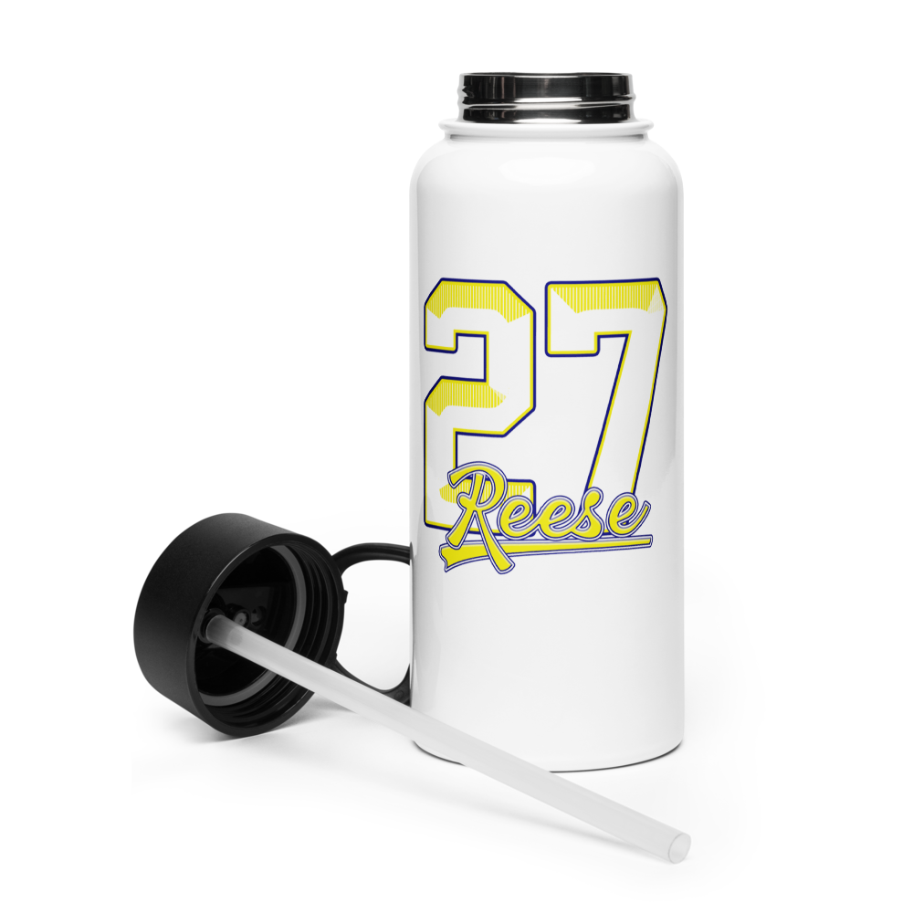 Reese Politowski | Jersey Style Stainless Steel Water Bottle