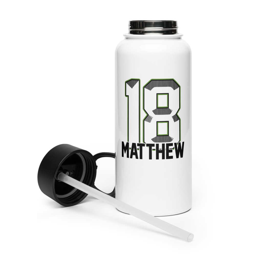 Matthew Rogliano | Jersey Style Stainless Steel Water Bottle