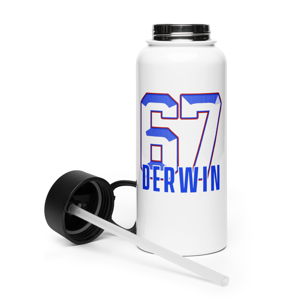 Derwin Jackson | Jersey Style Stainless Steel Water Bottle