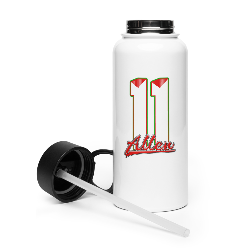 Allen Jenkins | Jersey Style Stainless Steel Water Bottle